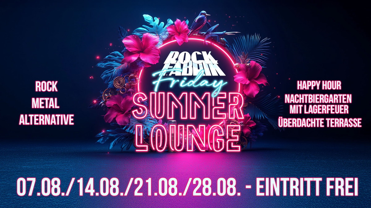 ROFA FRIDAY SUMMER LOUNGE