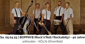 BOPPIN'B (Rock'n'Roll/Rockabilly) - 40 Jahre