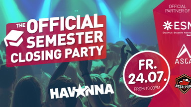 The Official Semester Closing Party