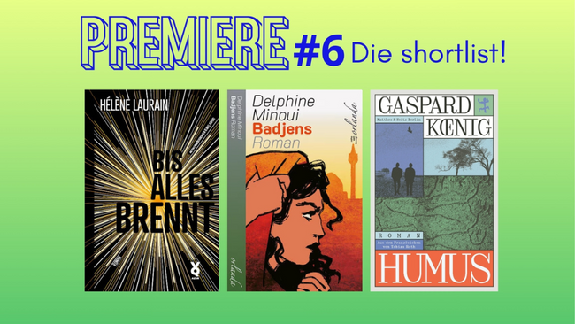 Frisch aus dem Französischen: Verleihung des Literaturpreises PRIX PREMIERE mit Thorsten Dönges