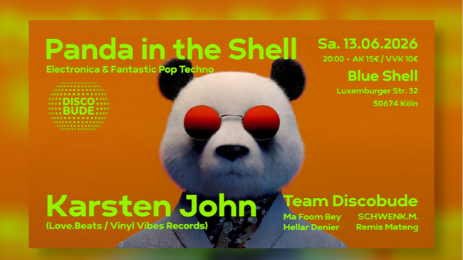 DISCOBUDE presents: Panda in the Shell
