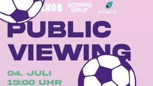 Paneldiskussion & Public Viewing: Ein Platz für Alle - Integration und Teilhabe durch Sport