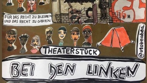 "Bei den Linken" - Ein Theaterstück von und mit Riadh Ben Ammar