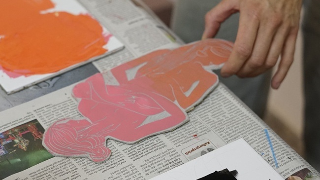 Linoldruck Workshop