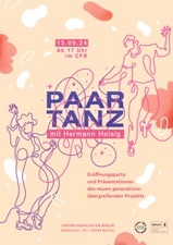 Eröffnungsparty und Präsentationen des neuen generationsübergreifenden Projekts „PAARTANZ“