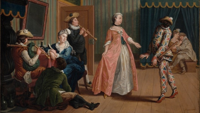 Kunstwerk des Monats: Der Tanz des Harlekins