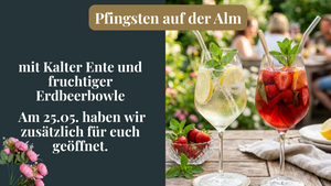 Pfingsten auf der Alm