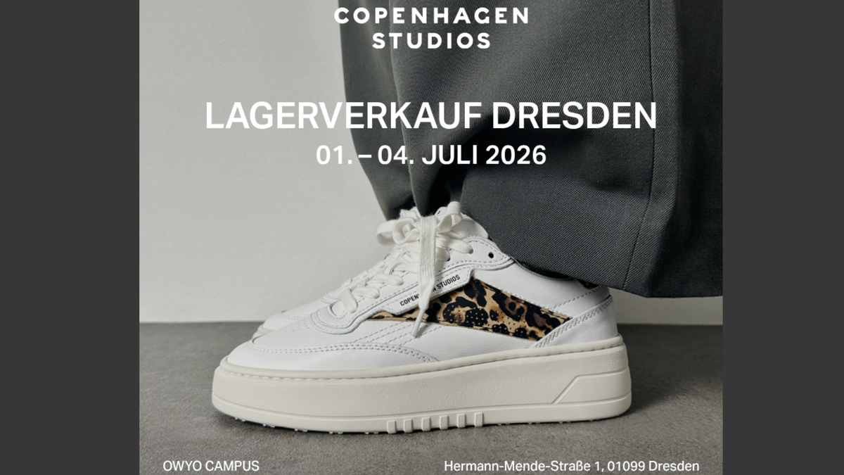COPENHAGEN STUDIOS Lagerverkauf in Dresden