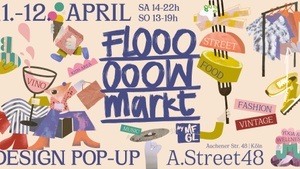 Flooowmarkt im Belgischen Viertel - Fashion - Vintage - Design - Vino Vibes & Vinyl DJs