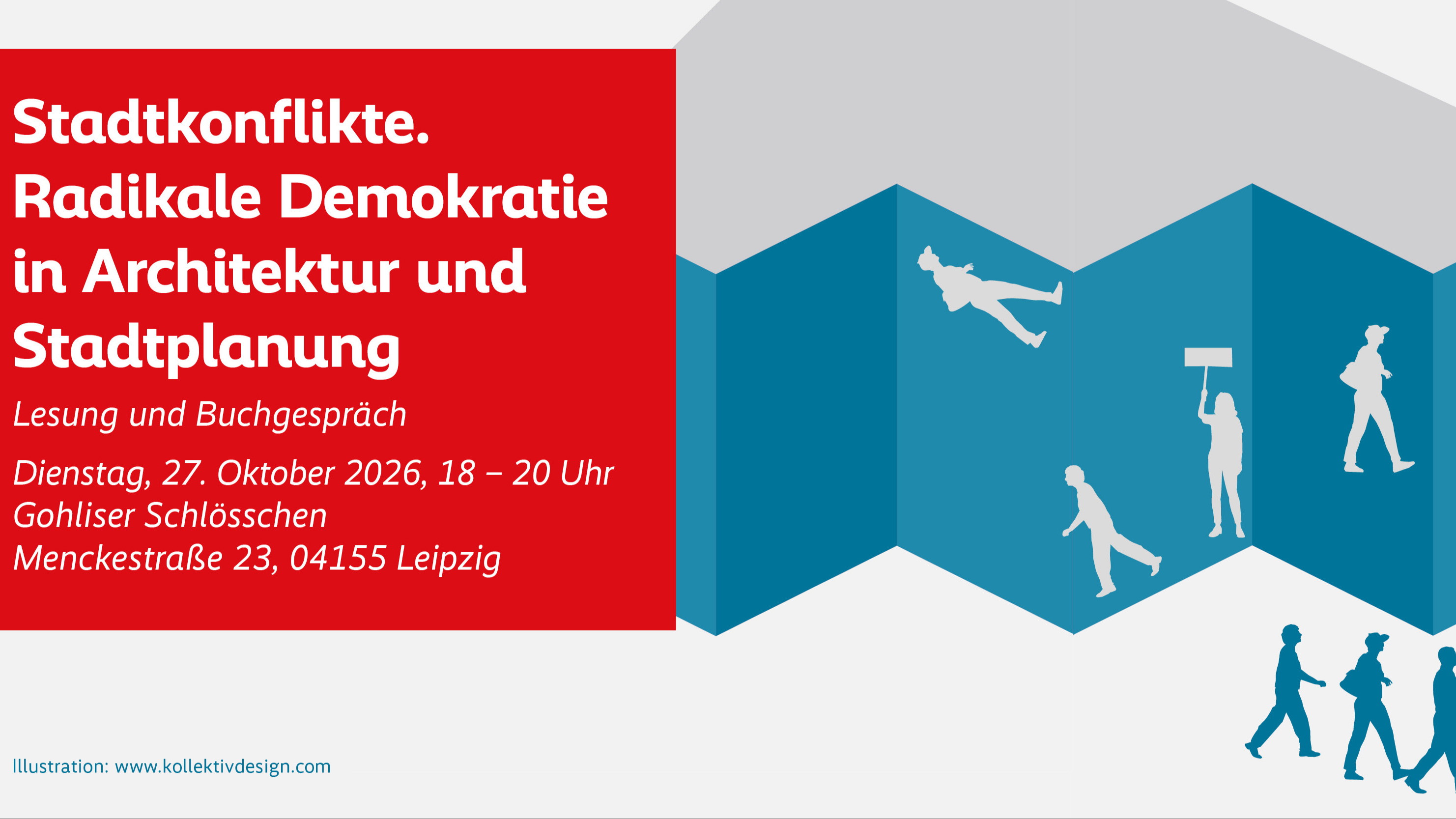 Stadtkonflikte.  Radikale Demokratie in Architektur und  Stadtplanung