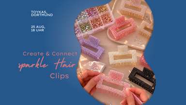 Create & Conner: Sparkle Hair Clips