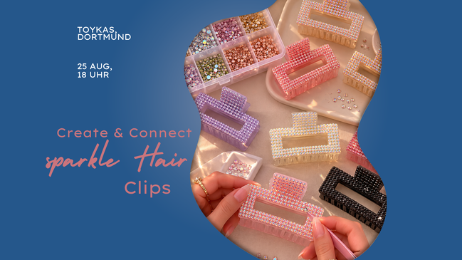 Create & Conner: Sparkle Hair Clips