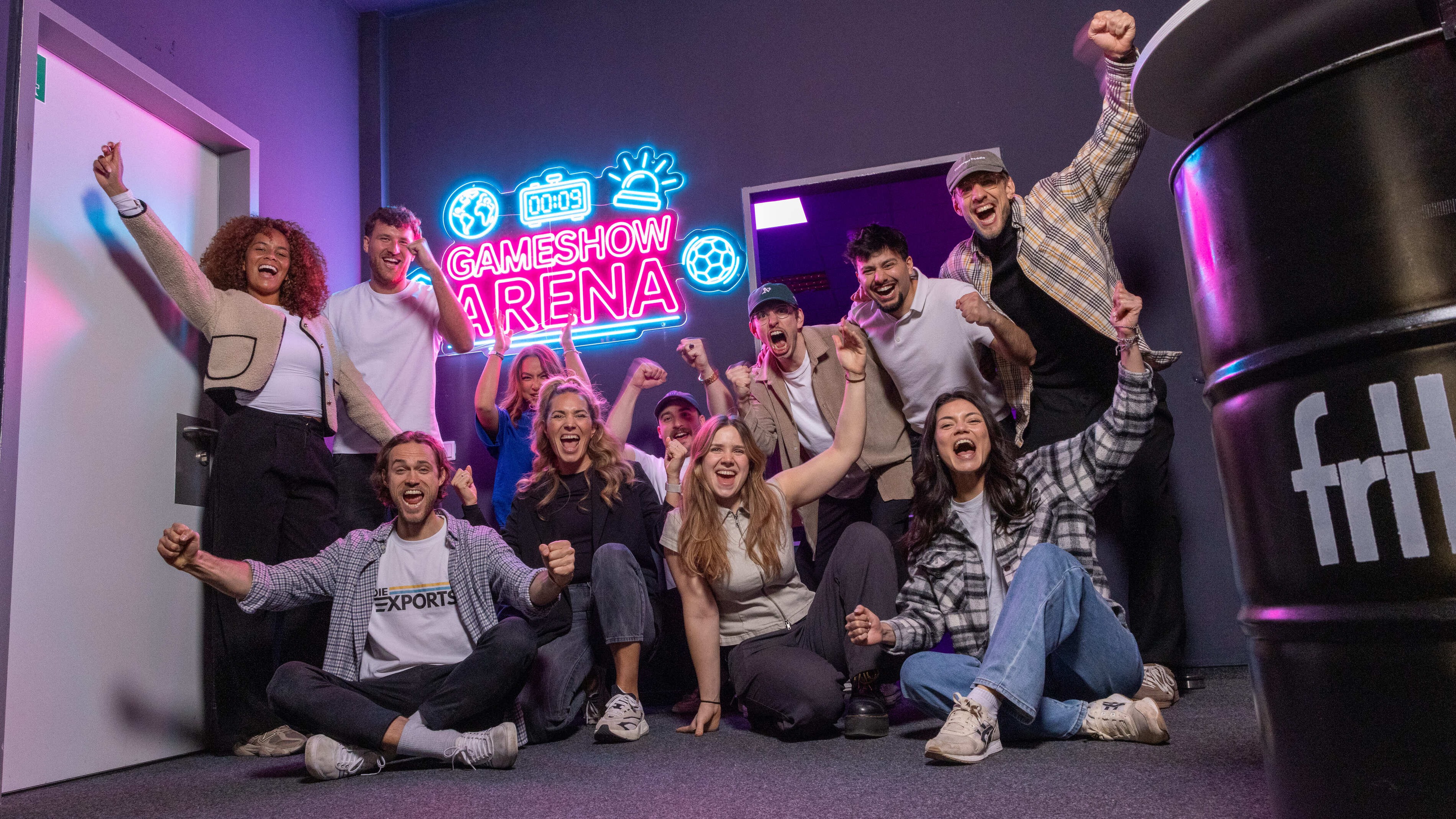 Gameshow Arena Essen: Werdet Stars eurer eigenen TV Show