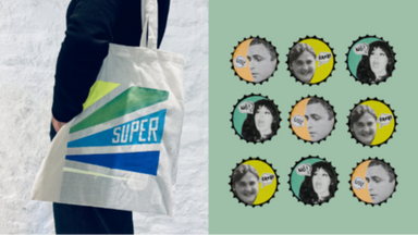 Stofftasche gestalten und bedrucken, Mini Magneten Retro Collage u.v.m. im Offenen Atelier für Erwachsene und Jugendliche ab 16 Jahren