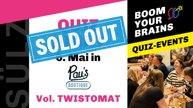 Quiz-Night | Volume: Twistomat | Boom Your Brains
