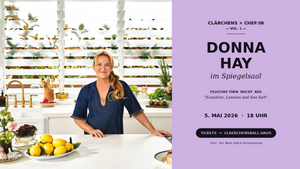 Donna Hay kommt in den Clärchens Spiegelsaal l Felicitas Then kocht aus „Sunshine, Lemons and Sea Salt“