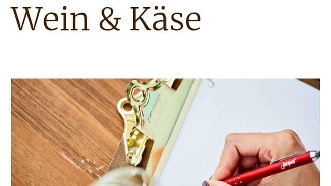 Wein und Käse