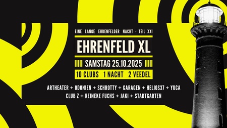 Ehrenfeld XL – 10 Clubs, 1 Nacht, 2 Veedel