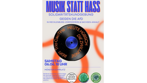 Musik statt Hass - Solidaritätskonzert und Kundgebung gegen die AfD