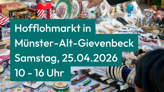 Hofflohmarkt in Münster-Alt-Gievenbeck