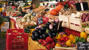 Wochenmarkt am Mexikoplatz