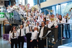 Blasmusik-Konzert mit dem Blasorchester und der Blaskappelle der Sheffield University