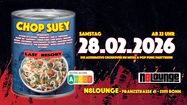 Chop Suey - Last Resort