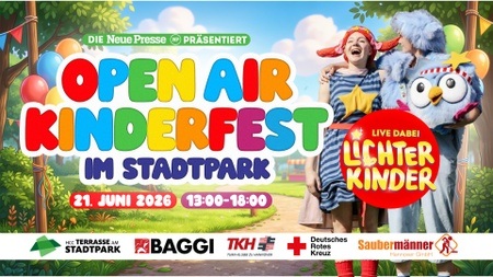 OPEN AIR KINDERFEST IM STADTPARK HANNOVER