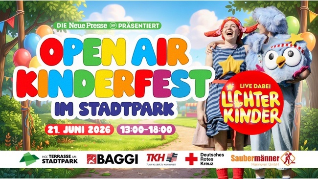 OPEN AIR KINDERFEST IM STADTPARK HANNOVER