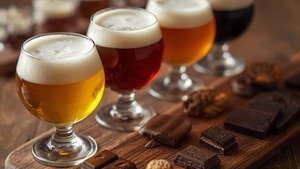 Bier trifft Schokolade
