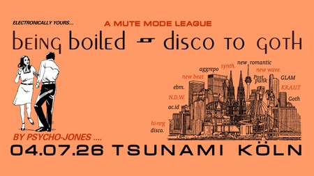 BEING BOILED Premiere - From Disco To Goth