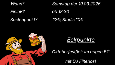 Oktoberfest im Bauernclub