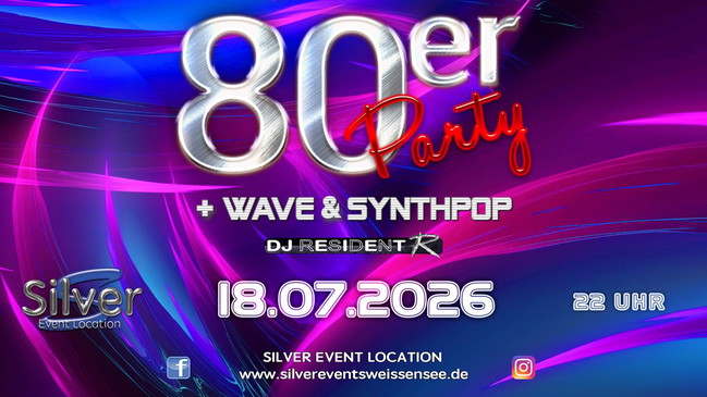 80er Synthpop + Geburtstagsspecial + Grill Abend