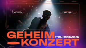 Geheimkonzert Bremen | FALL EDITION 🍂 by Rausgegangen
