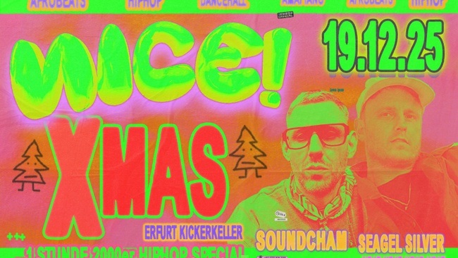 NICE! • XMAS PARTY • AFROBEATS • HIPHOP