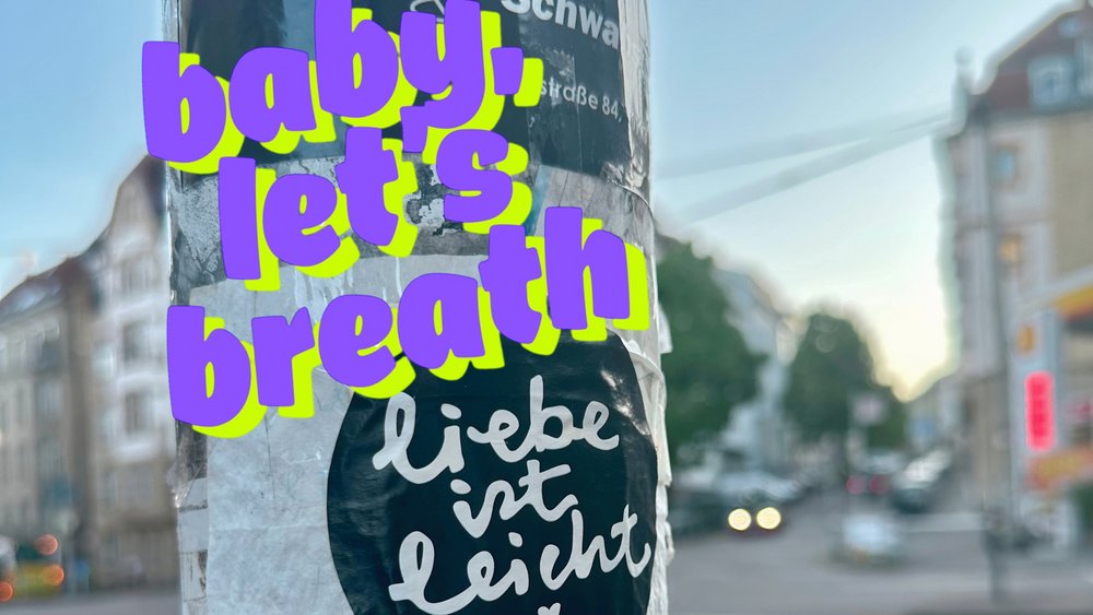 Baby, let's breath - Breathwork-Workshop Session und Sound