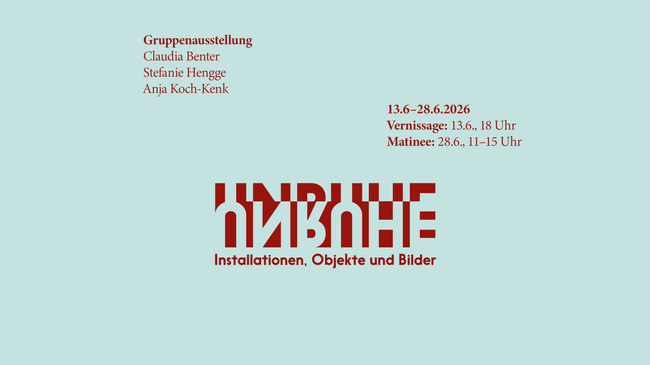 Matinée // UNRUHE - Claudia Benter, Stefanie Hengge, Anja Koch-Kenk