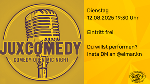 Jux Comedy x TV: Stand-Up Comedy Open-Mic