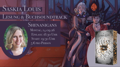 Romantasy Night mit Saskia Louis – Lesung, Musik & Drinks