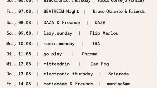 BEATHEIM night with Bruno Otranto & Friends