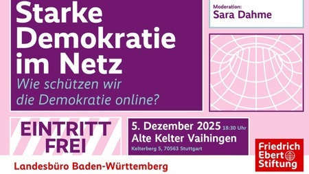 Starke Demokratie im Netz - Wie schützen wir die Demokratie online?