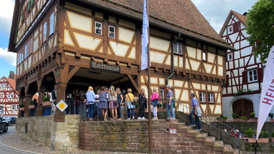Mannschreck Weine beim Rathaustreff Strümpfelbach