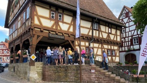 Mannschreck Weine beim Rathaustreff Strümpfelbach
