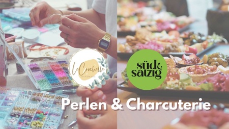 Perlen & Makramee-Armbänder mit Charcuterie Buffet