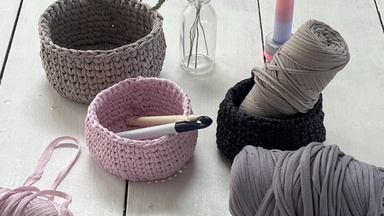 Häkel-Workshop I Crochet Körbchen selber häkeln