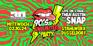 90's Unlimited Party mit Thea Austin aka SNAP live