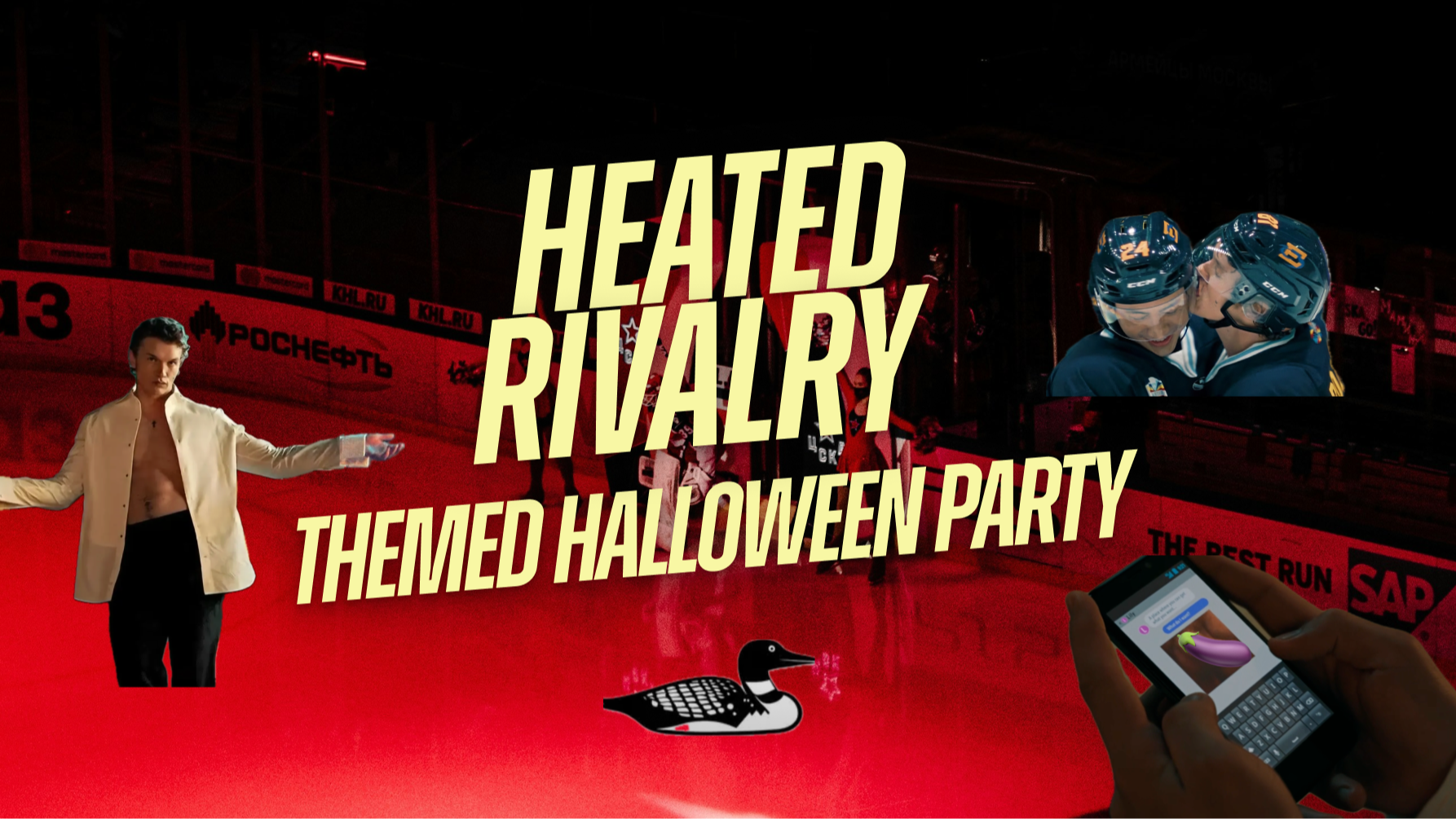 Heated Rivalry Themed Halloween Party