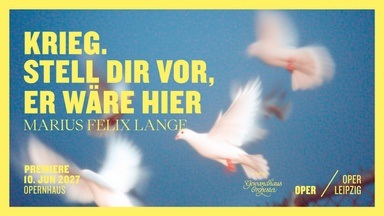 Krieg. Stell dir vor, er wäre hier