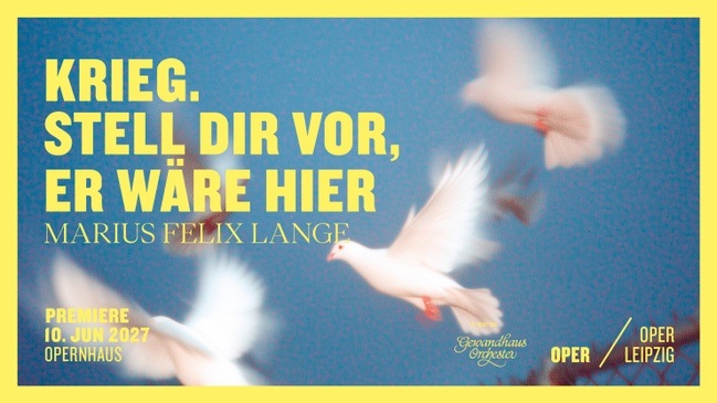Krieg. Stell dir vor, er wäre hier