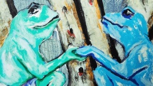 Tierfotos treffen auf Bildende Kunst